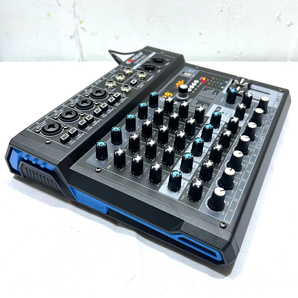 Mixer Dbvoice Expo 602 Original 8 Channel With Soundcard – OTG