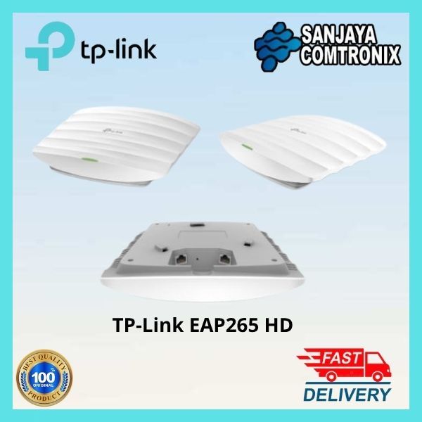 TP-Link EAP265 HD AC1750 Wireless MU-MIMO Gigabit Ceiling AP