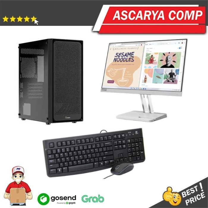 PC RAKITAN GAMING RYZEN 5 3400G / PC Editing Ryzen 5 3400G