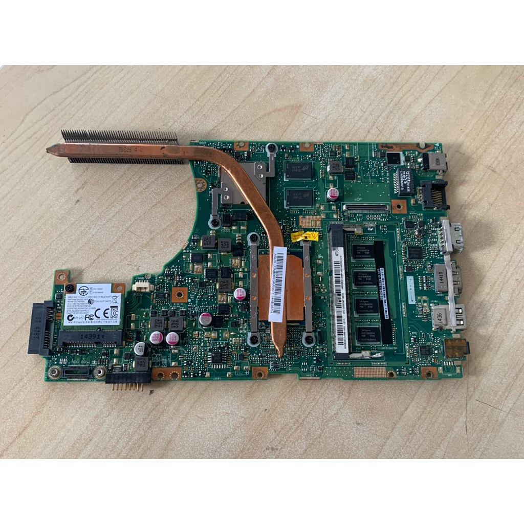 Motherboard Asus X455L X455 X455LA A455L 40Pin  Core i3  4030u VGA Intel Nvidia Ram 2Gb Normal