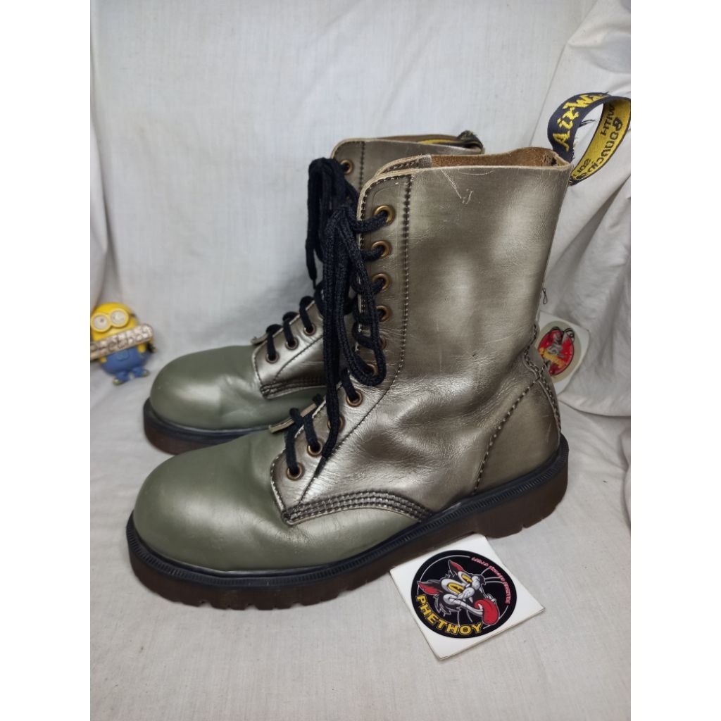 sepatu boots dr martens 1490 vintage oxblood docmart