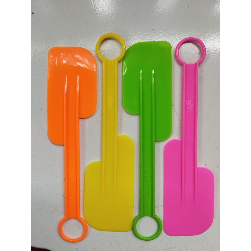 SOLET Pelet kue plastik Nice Spatula mini