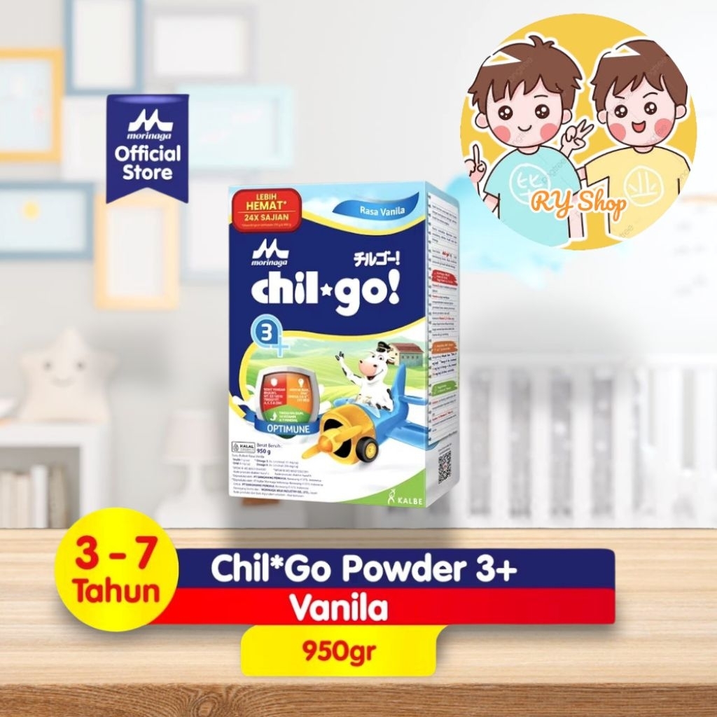 

Chilgo 3+ vanila 950gram | chilgo 3+ 950 gram vanila
