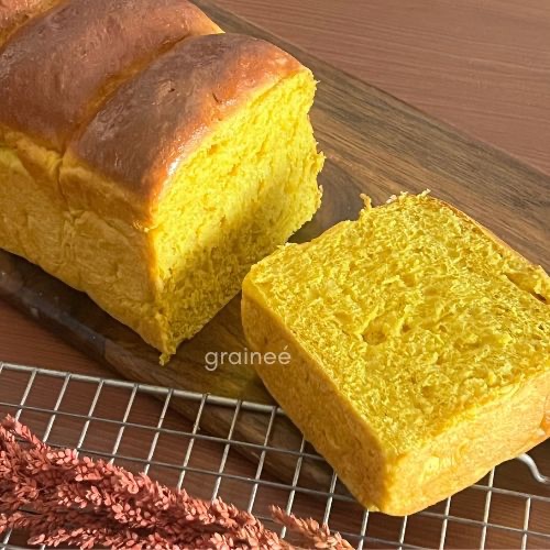 

Roti Gandum Utuh Labu Kuning (100% Gandum Utuh)