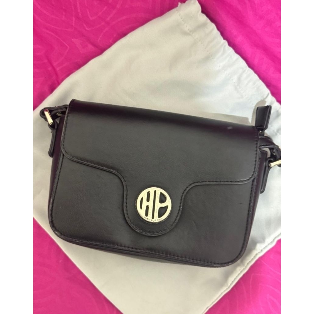 Tas Wanita Hush Puppies Original Hitam - Preloved Elegant