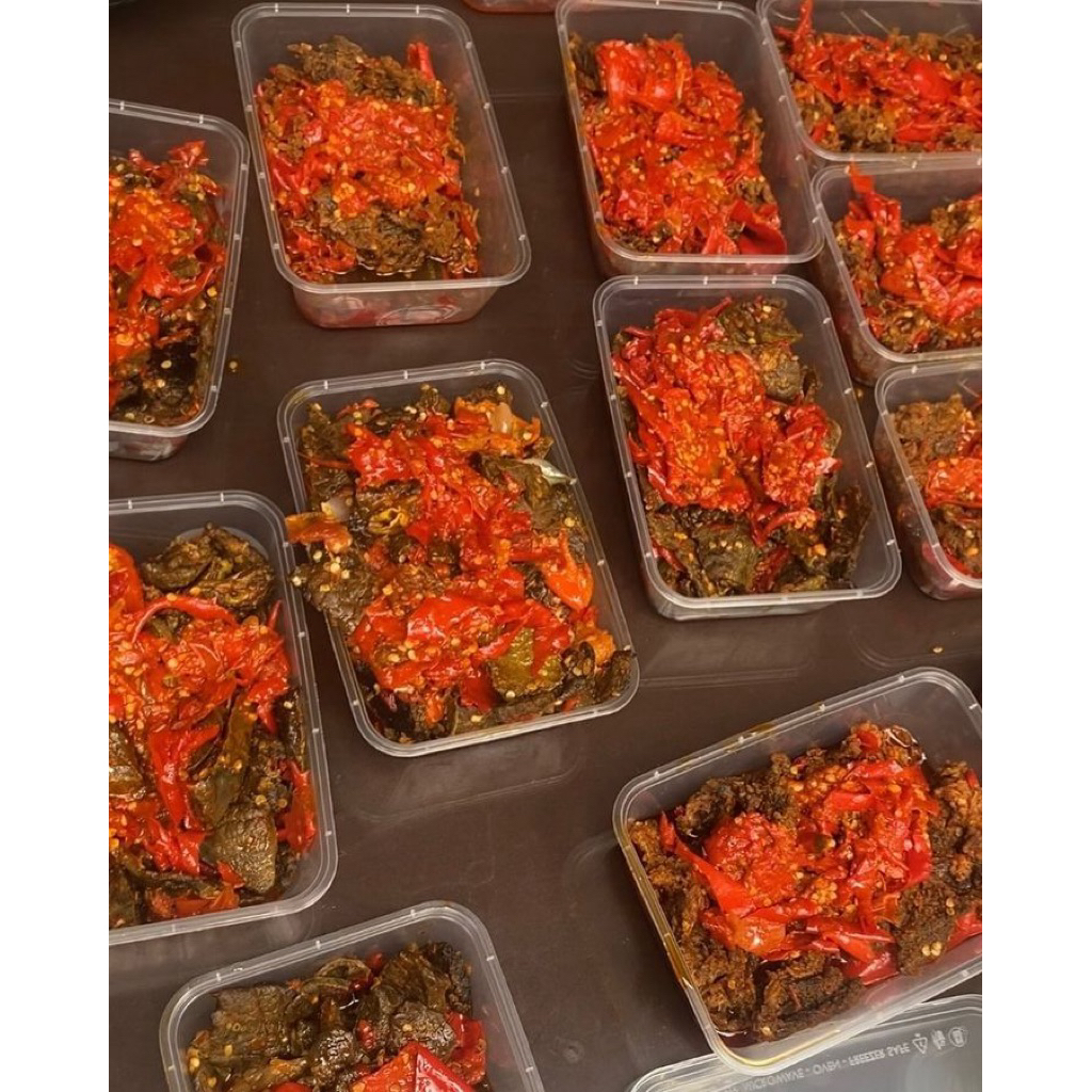 

Lidah Siram Sambal bawang laris mak tuman untuk 6 porsi