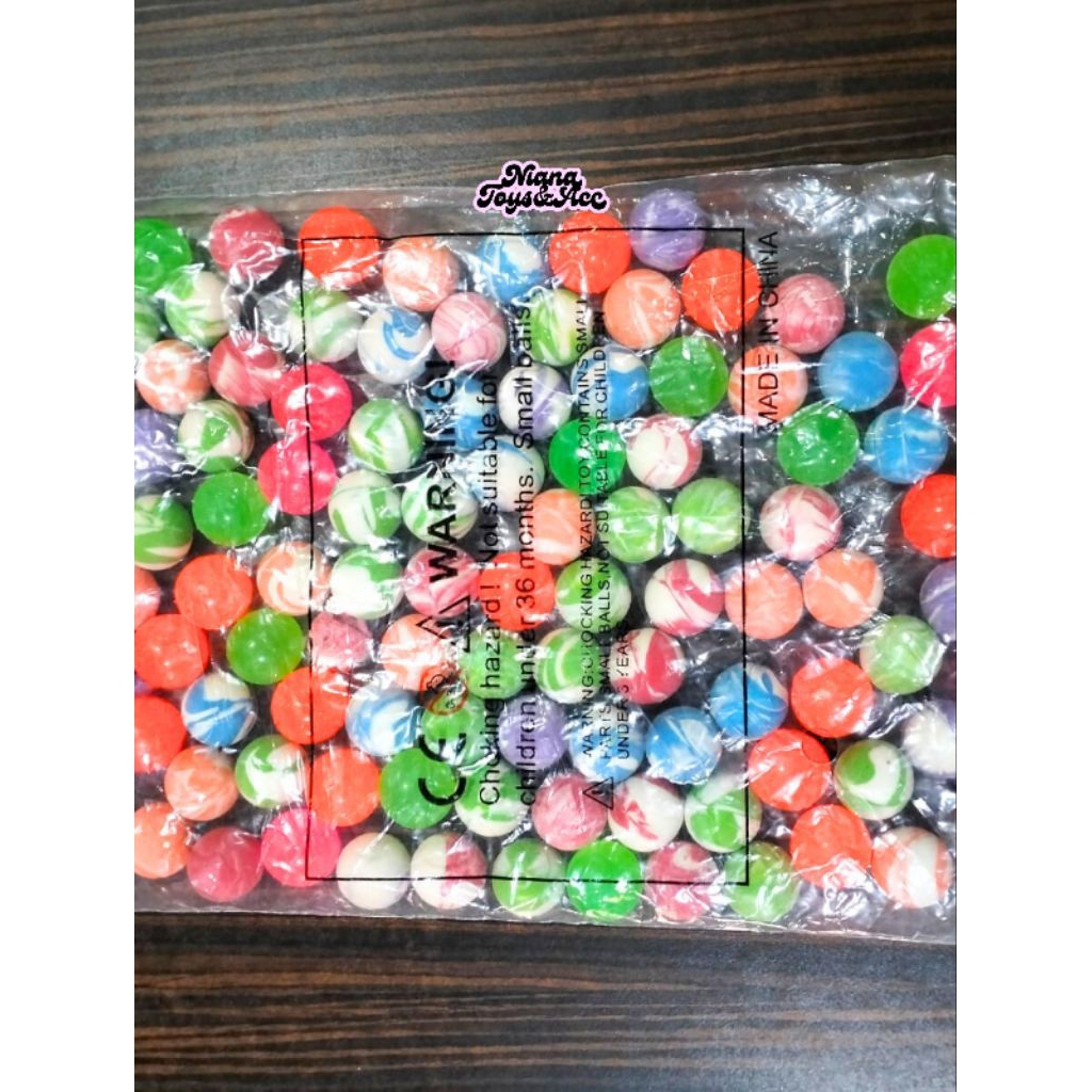 100 pcs MAINAN BOLA BEKEL KECIL mainan anak grosir harga murah