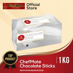 

Chefmate Stick Chocolate Compound 1 KG BAKESTABLE Tahan Panggang