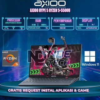 AXIOO HYPE 5 RYZEN 5-5500U
