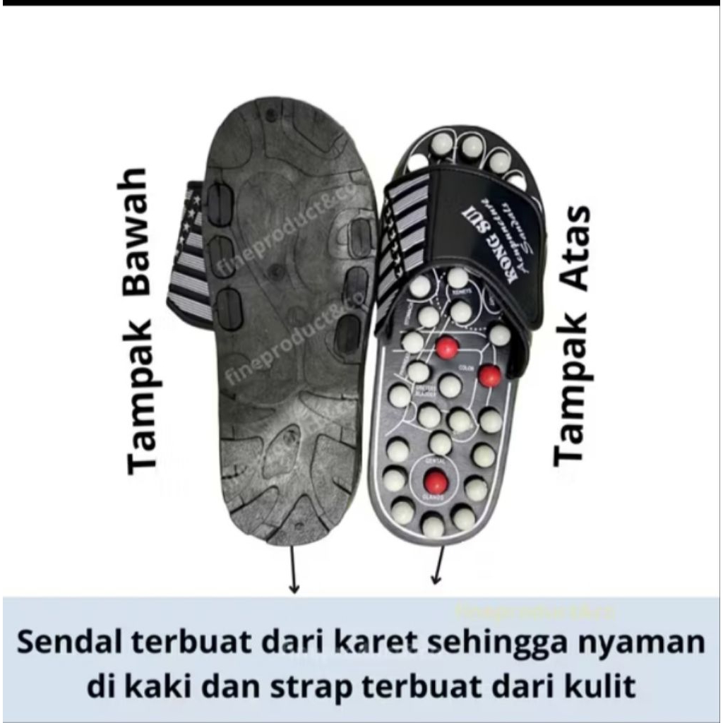 sandal akupuntur sandal kesehatan sandal refleksi kaki terlaris