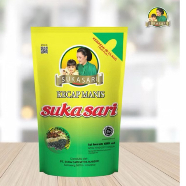 

kecap manis Sukasari Pouch 600ml