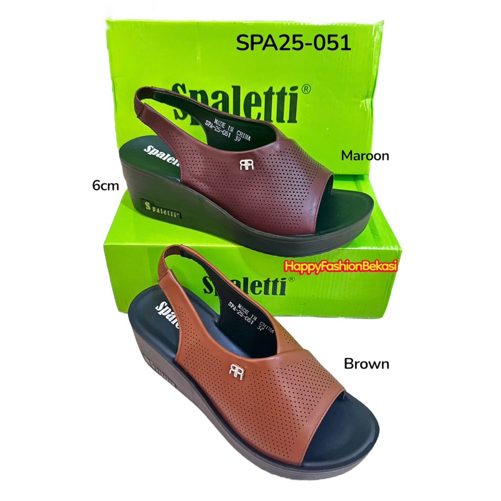 Sendal Tali Wedges Spaletti SPA 051 Orig*nal
