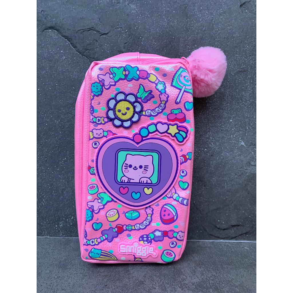 

SMIGGLE SUPER CHARGE PENSILCASE SOFTCASE PINK - TEMPAT PENSIL SMIGGLE