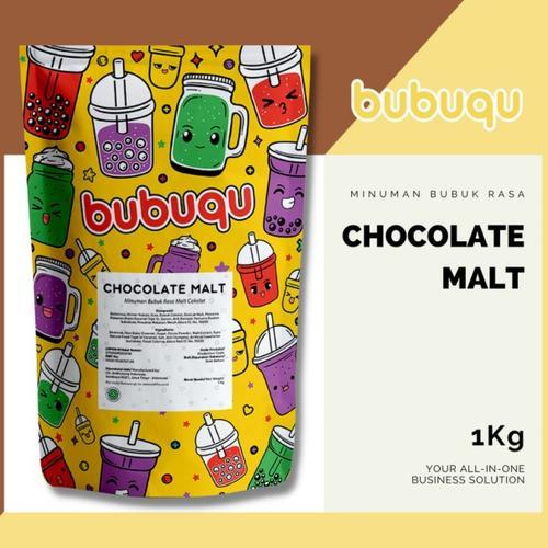 

Bubuqu Powder Drink Chocolate Malt - Bubuk Minuman Cokelat Malt 1 Kg