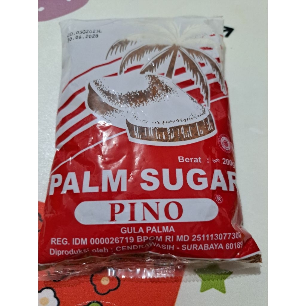 

Gula Aren Palm Sugar PINO berat 200g