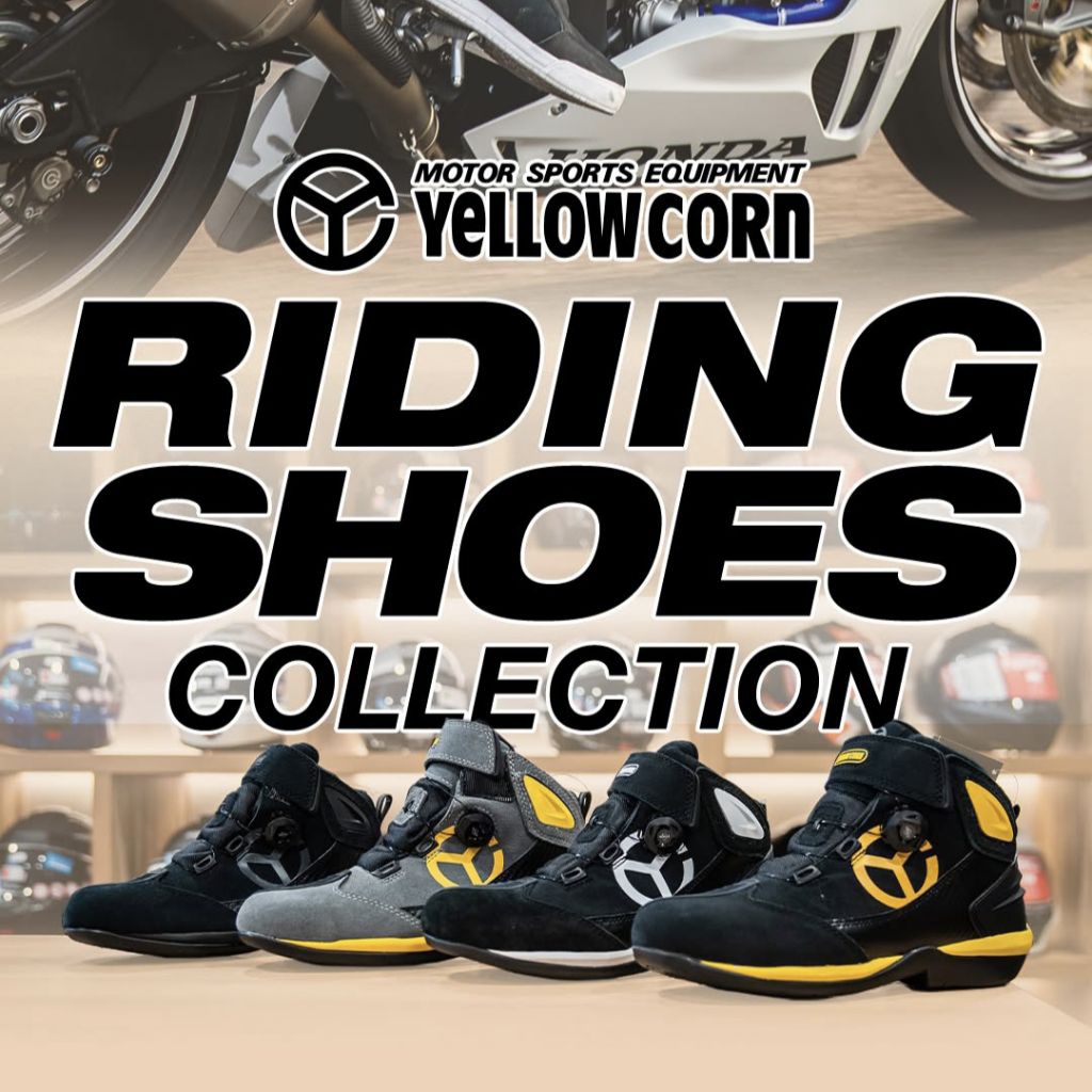 Sepatu Yellow Corn Riding Shoes YS003 YS002
