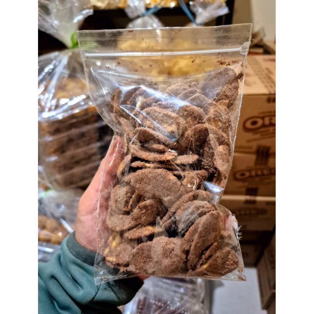 

KERIPIK PISANG COKLAT & STRAWBERRY 150GR MANIS ENAK LEZAT SNACK CEMILAN MAKANAN