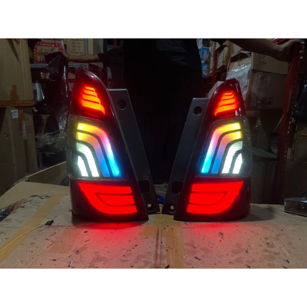 Stoplamp Innova Barong custom Leazy RGB MATRIX