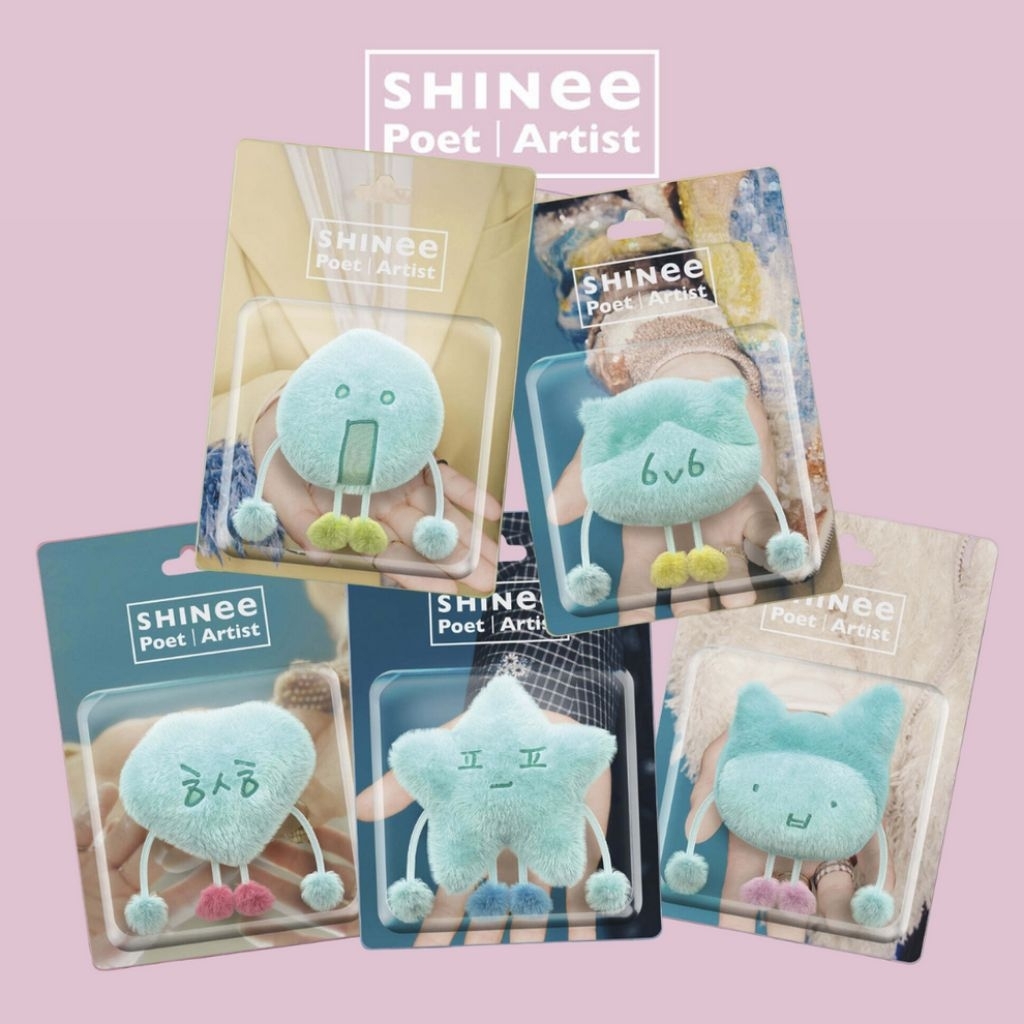 photocard & postcard shinee poet artist fluffy doll