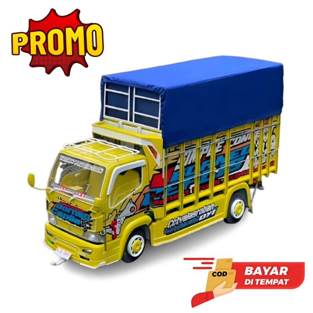 PROMO TRUK OLENG FULL VARIASI WARNA KUNING