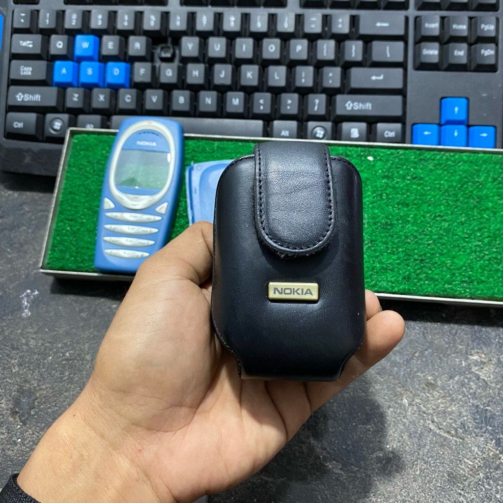 Dompet Hp nokia Cp-57 kulit Jadul vintage original nokia second