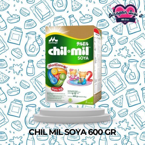 Susu anak Morinaga Chil Mil Soya 600 gram