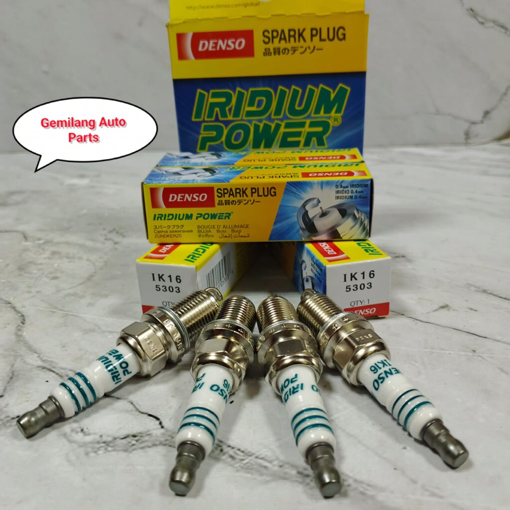 BUSII IRIDIUM POWER DENSO (4PCS) KIJANG KAPSUL GRAND SUPER AVANZA LAMA