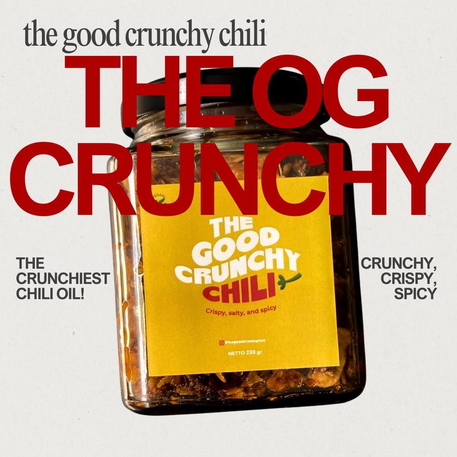 

The GOOD Crunchy Chili Oil | Crunchy, Salty, Spicy, Crispy