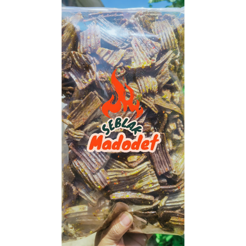 

kerupuk jengkol pedas hot extra daun jeruk