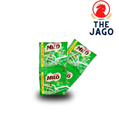 

Milo Sachet 1 Renceng - Minuman Coklat Malt Energi Isi 10 x 22gr