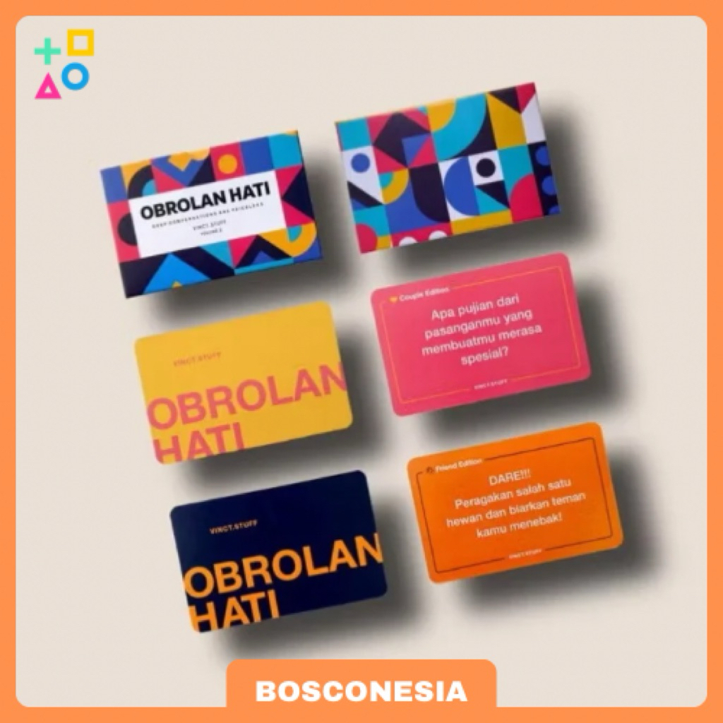 Kartu Permainan Deep Talk Obrolan Hati Vol.2