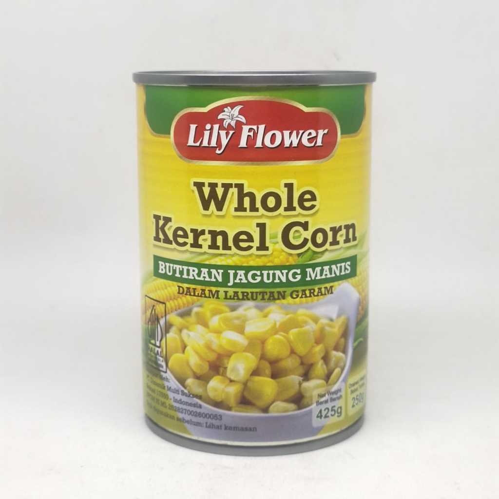 

LILY FLOWER WHOLE KERNEL CORN 425 GR