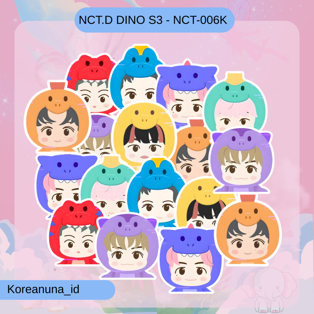 

Sticker Kpop Nct Dream Dino Kartun Chibi Lucu Aesthetic Stiker Deco Jurnal Buku Catatan Note Waterproof Glossy Murah Berkualitas
