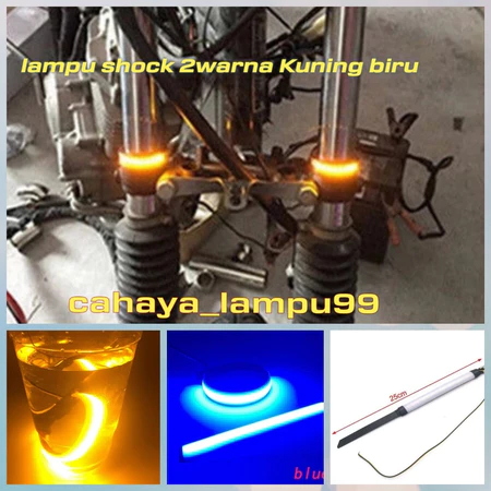 Lampu Sein Led Flexible Shock Motor/Lampu Led Strip Flexible Shock Motor 2 Tone/Lampu Shok Breaker M