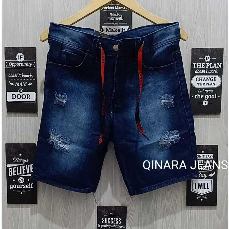 Celana Jeans Pendek Sobek Pria / Jeans Pendek Sobek / Celana Sobek Pria / Jeans Pendek Pria / Celana