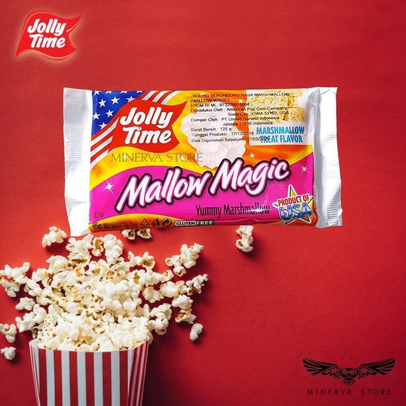 

[oddsolshop] pekanbaru/Jolly Time Mallow Magic 125GR / Popcorn Instan