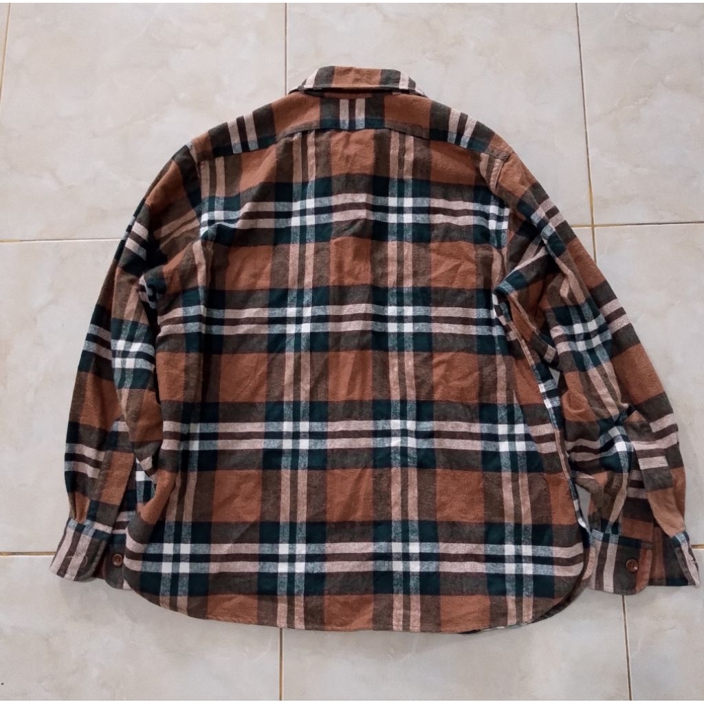 L.L.BEAN vintage cotton flanel kemeja outdoor llbean LLBEAN PATAGONIA