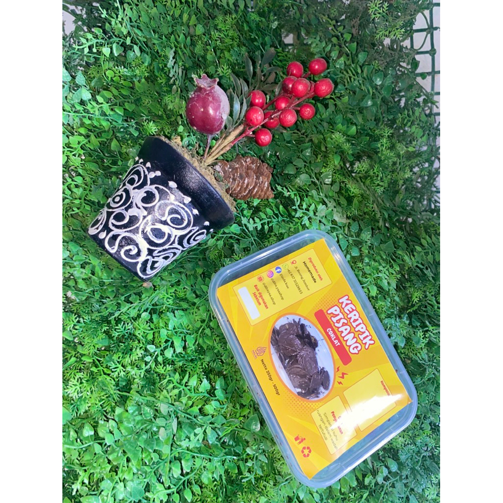 

Keripik Pisang Coklat(100gr)