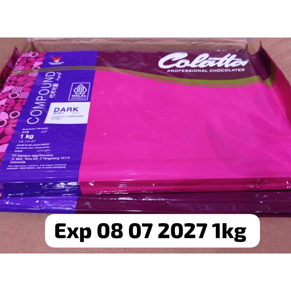 

b Colatta Professional Chocolates Dark Compound 1 Kg