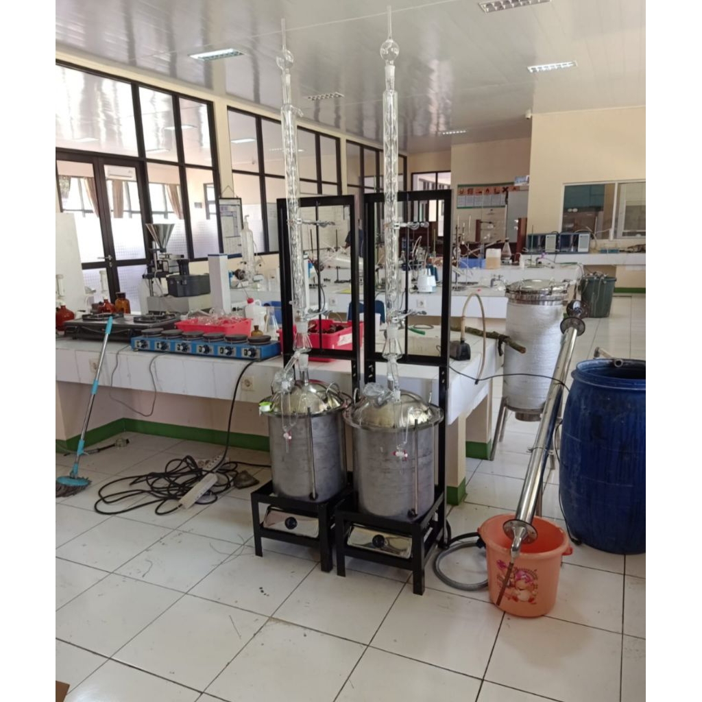 mesin penyulingan minyak Atsiri cengkeh Nilam dll.