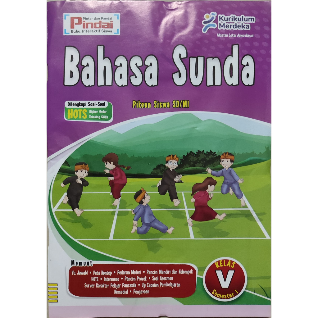 LKS PINDAI Bahasa Sunda Kelas 5 SD/MI Edisi 2025