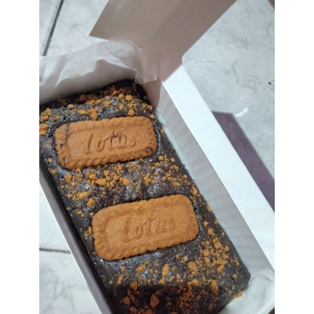 

Brownies Lotus Biscoff uk. 20x10