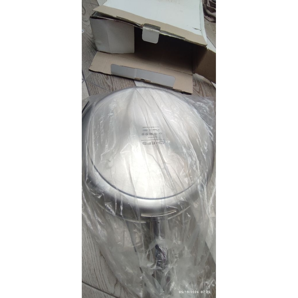 Bima Chefs Wok Pan SUS 304 32cm