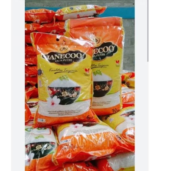 

beras janecoo, beras premium, beras pulen 5kg