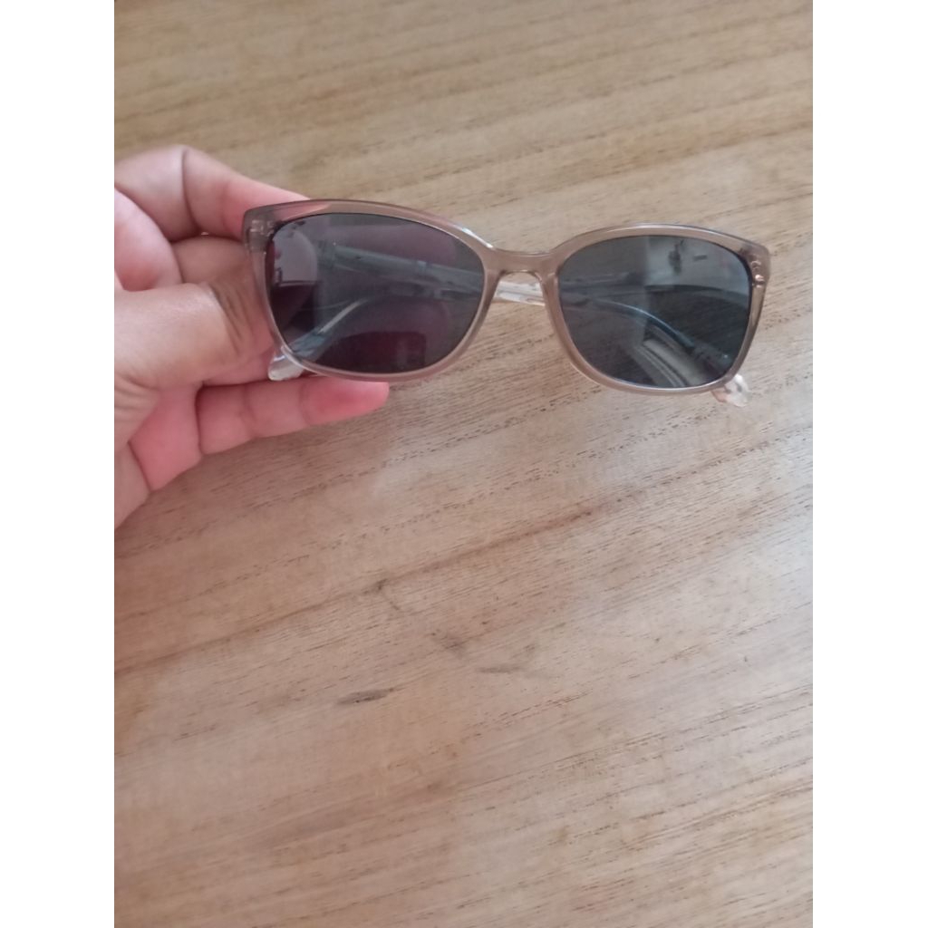 Kacamata Preloved Wanita warna frame coklat mix marble