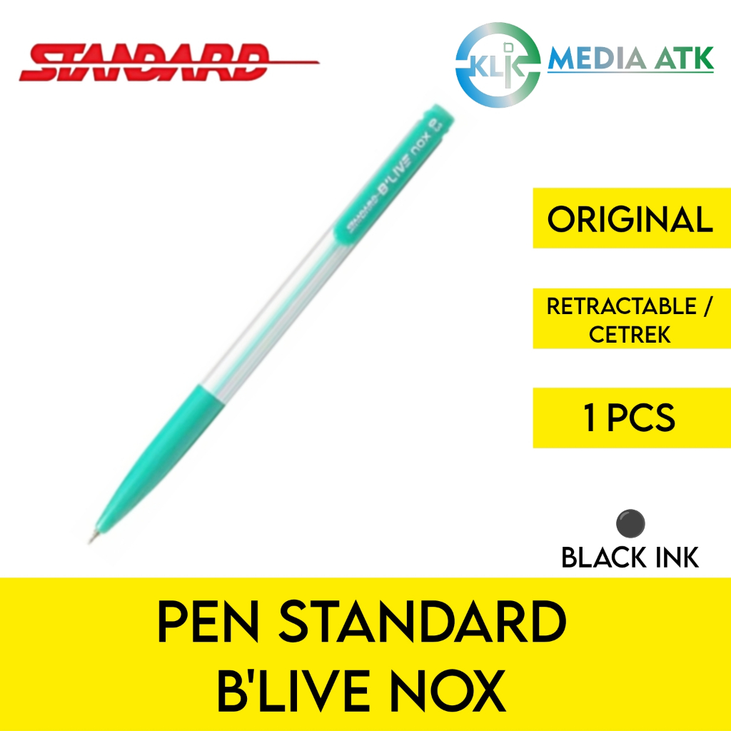

Pen Standard Blive Nox 0.3 - 1 Pcs