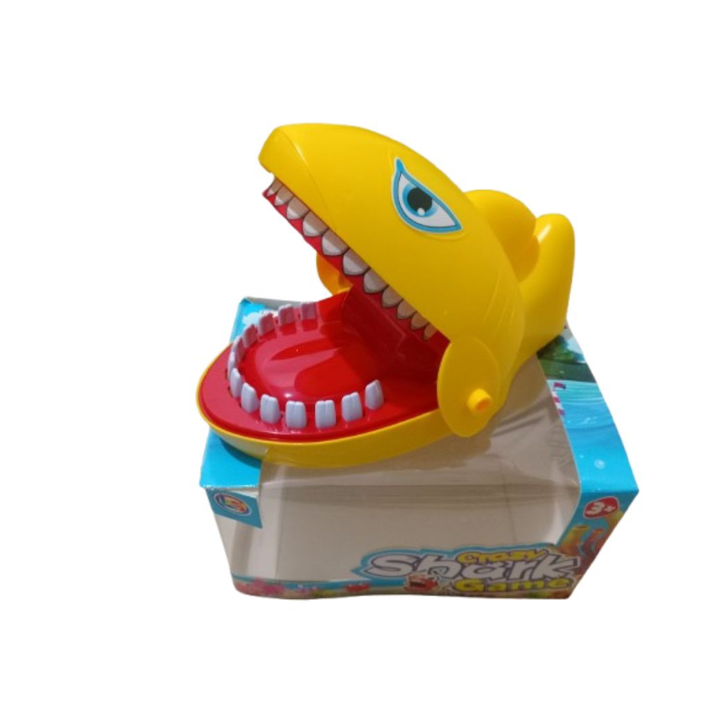 Mainan Hiu Gigit - Crazy Shark Game