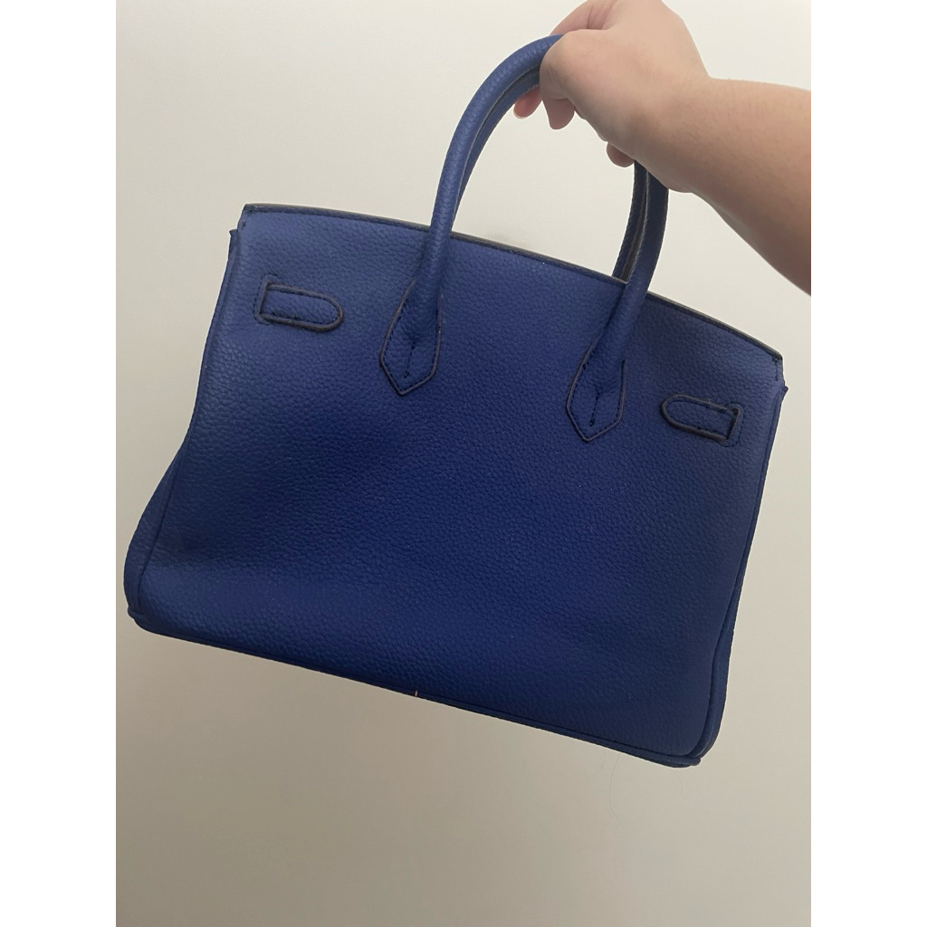 Preloved bag navy blue