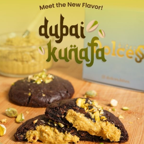 

dubai kunafa cookies