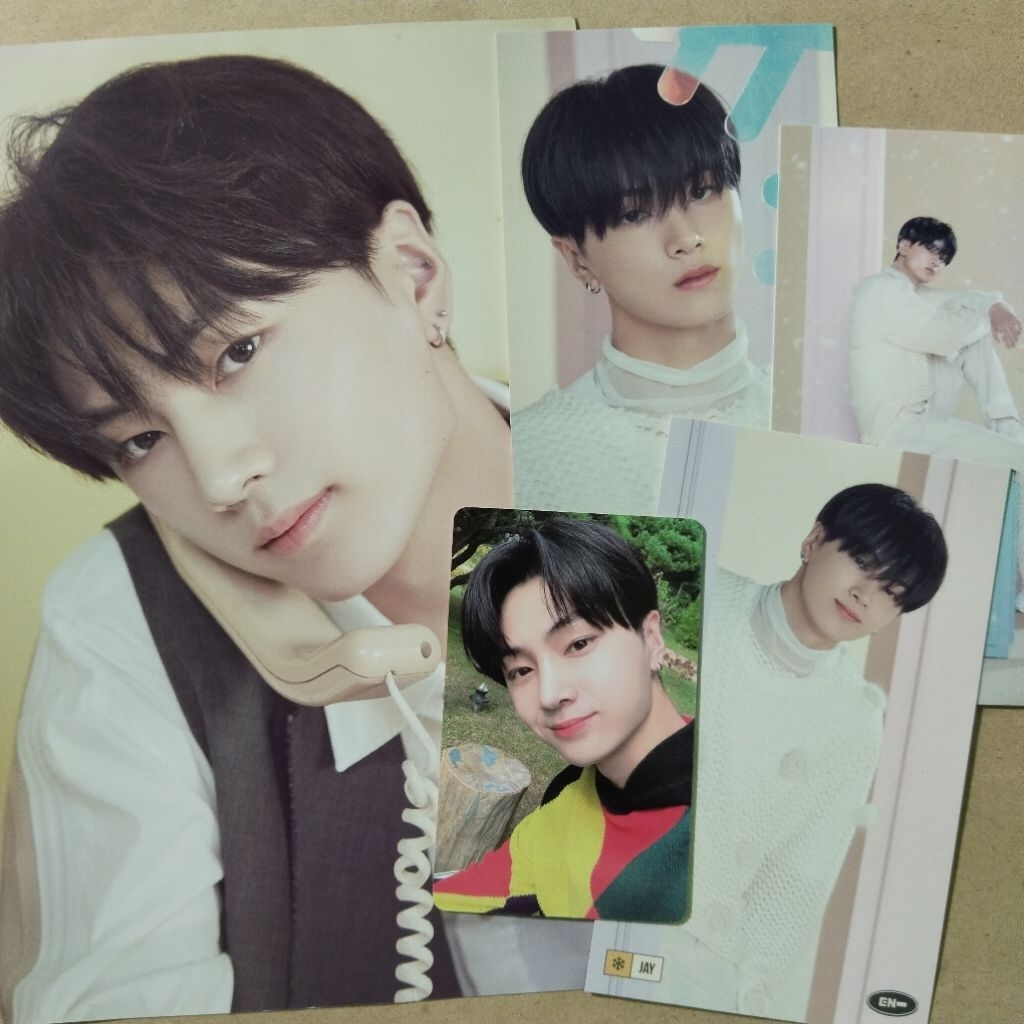 READY PHOTOCARD JAY SET SEASON GREETING 2022 / JAY SG22 ENHYPEN